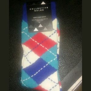 Collective souls crew socks for men_size 8-13